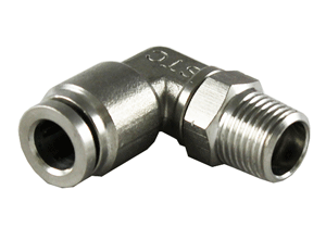 Stainless Steel Male Elbow Push to Connect Fitting